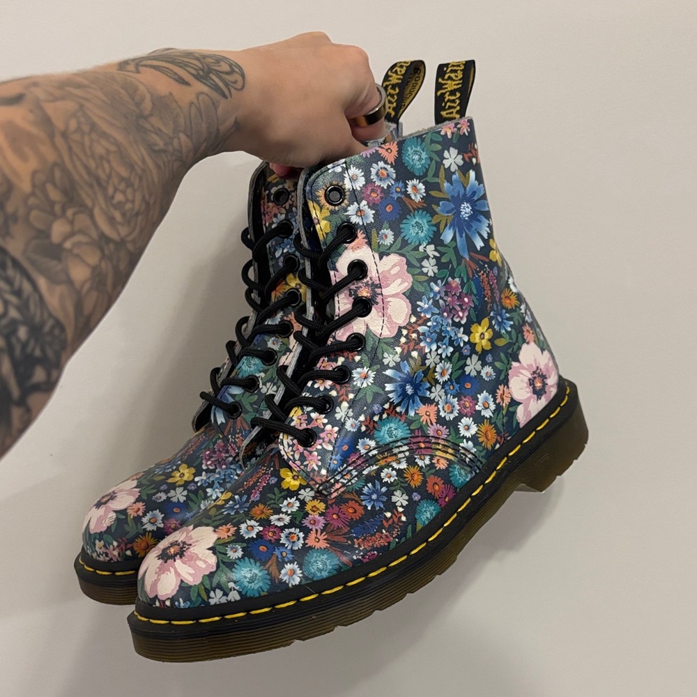 Floral Women's Dr. Martens Boots